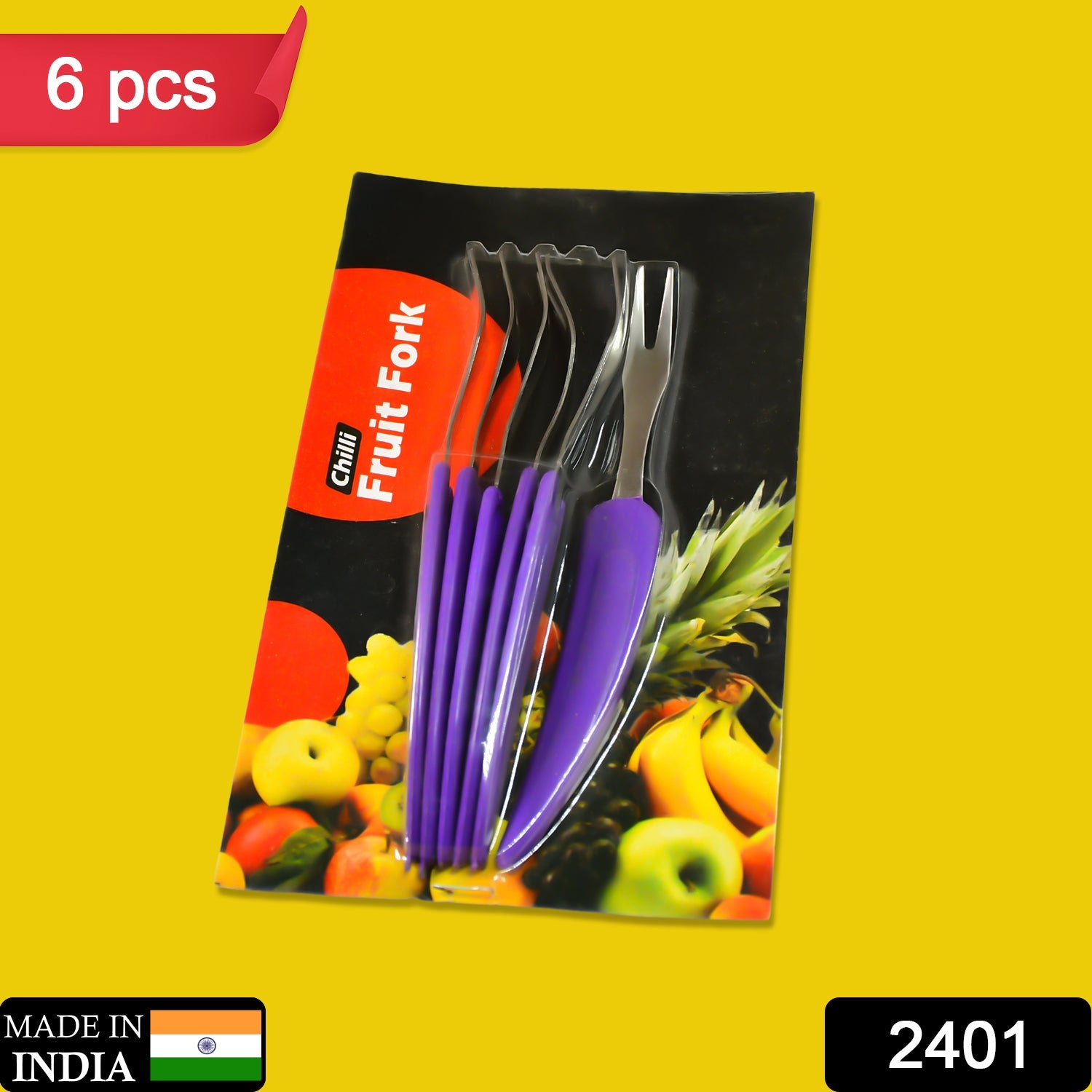 2401 Vegetable Fruit Fork Spoon Set Food Grade Salad Dessert Cake Pastry Fruit Fork Choice for Home Decor DeoDap 2401 Vegetable Fruit Fork Spoon Set Food Grade Salad Dessert Cake Pastry Fruit Fork Choice for Home Decor DeoDap